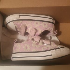 Toddler Girls Low-top Converse Floral Sneakers